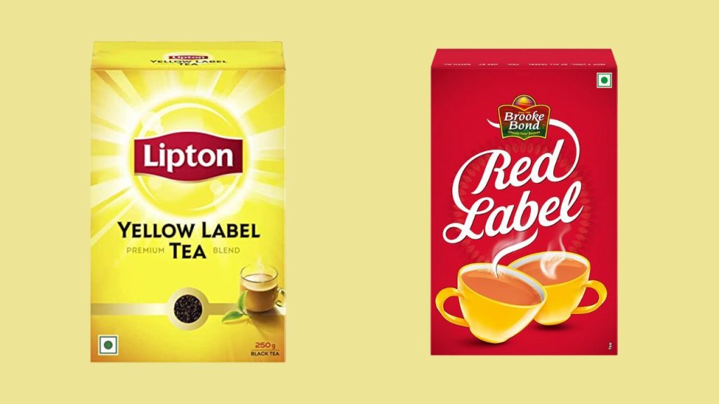 yellow Label vs Red label Tea (Ultimate Tea DERBY)