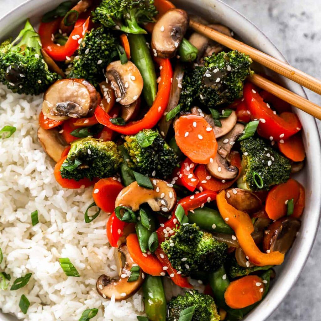 Easy and Healthy Stir Fry Vegetable Recipe